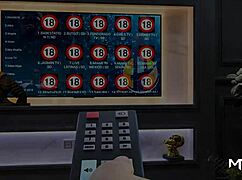 she sucks off her boss at home