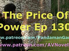 The price of power 130 in this anime hentai game!