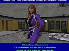 lets play virtual sci-fi girls ending 1 armory fucking