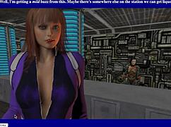 lets play virtual sci-fi girls ending 1 armory fucking