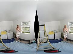 MilfVR presents tit for tat with Riley Reyes