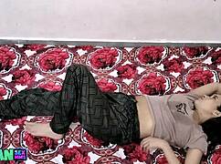 Indian Couple Shares Intimate Moments On Bed