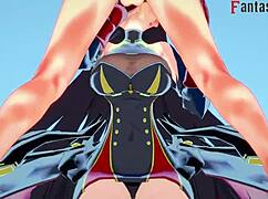 i watch friedrich der gro�e sucking and having sex in azur lane fantasy