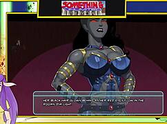 Ebony Bodybuilder Nude in Themyscira Game