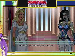 Ebony Bodybuilder Nude in Themyscira Game