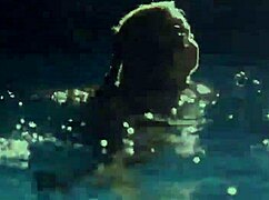 Pornstar Jessie Rogers Gives Erotic Poolside Blowjob And Swallow