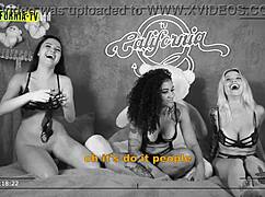 sucking on friend's nipple