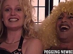 you're so lucky to get pegged by a babe like me