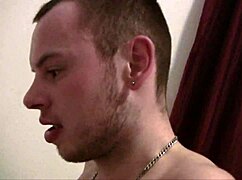 young 18+ guy thrusts insistently in anal fucking