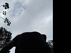 Paty and Jhony Caught Riding Hard at Public Waterfall.