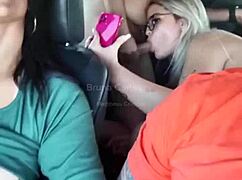 Fucked Hot Blonde in Car, Gave Her Mouth Milk!