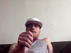 solo masturbation session with intense self-pleasure