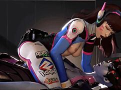 Best of D Va Leaves My Heart Racing With Epic Double Penetration