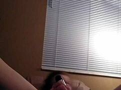 redhead teases herself with toys in solo masturbation session