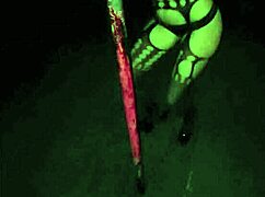 Giving show at swinger club excites me