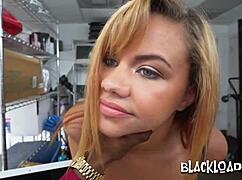 i love watching this petite sexy teen 18+ suck on big black cocks in casting.