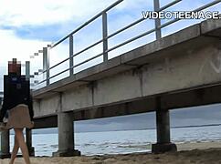 Shy teen 18+ reveals all in casting