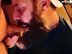 Intensely sucking my straight buddy's cock