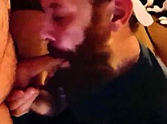 Intensely sucking my straight buddy's cock