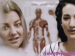 I licked Arabelle Raphael's pussy before fingering her hard