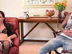 mischievous milf sofie marie cuckolds husband with stranger