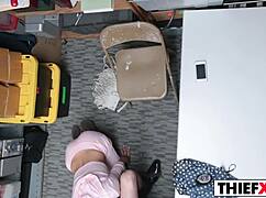 legs spread to escape burglar punishment