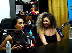 dani motta flashes natural tits, presenter gets hard.