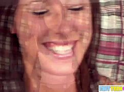 Brookeskye Rubs Pussy Hard With Natural Tits!