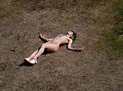 Russian Naked Travel Adventures in Public Outdoors