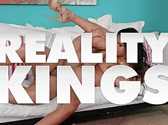 kimmy granger answers jessy jones' questions while showing her small tits