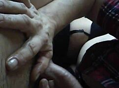 Milf Teases with Deepthroat on Monster Cock