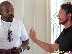 Ebony teen 18+ pussy banged by big cock in old and young