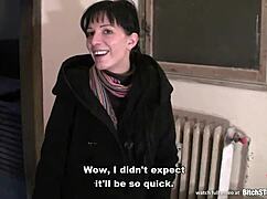 Bitch Stop - Skinny Slovak Brunette Takes Anal Hard