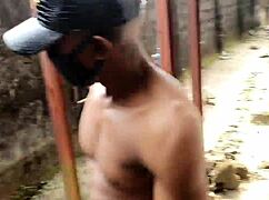 outdoor hot sex with ebony