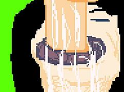 What’s Behind This Hentai Blowjob with a Big Dick in Pixel Art Animation?
