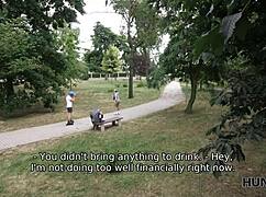 Submissive Guy Gets Paid To Watch GF With Hunter