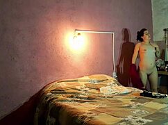 sexy spanish amateur masturbates at home