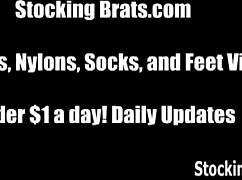 Lesbian Nylon Stocking Fetish