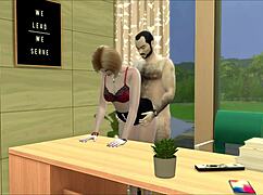 A Secretary Sucks and Fucks Her Boss for a Raise