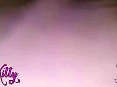 pov closeup creampie after sensual pussy jerking in homemade setting