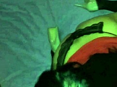 Amateur girl giving a blowjob