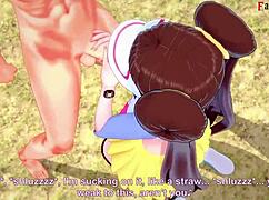 Mei Nancy gives blowjob and titjob in Pokemon full video on sheer or ptrn fantasyking3
