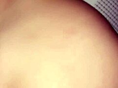 Young Latina Plays With His Hardness Before His Trip