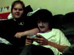 Wife deepthroats husband's dick then gets fucked for pussy creampie in homemade scene