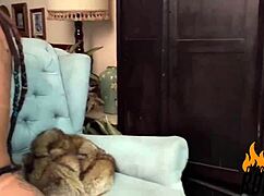 Caroleta Roots does a sensual photo shoot as rock city girl