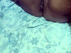 Daniela touches herself alone, fingering her milf pussy