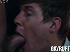 a brat and a gentlemen doggystyling with big cocks