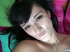 Little Bailey Fingers Solo Pussy