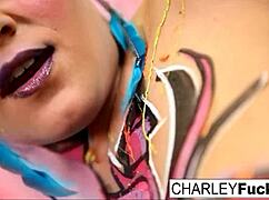 charley chase teases with big tits and ass