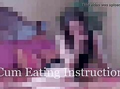 Mistress dominates fat slave